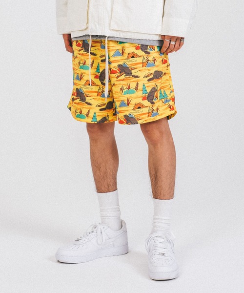 FIRST DOWN（ファーストダウン）の「FIRST DOWN/ファーストダウン　タスランナイロンショーツ（その他パンツ・メンズ・ブラック/グレー/ベージュ/カーキ/イエロー/ピンク・MEDIUM/LARGE）」の6枚目の写真