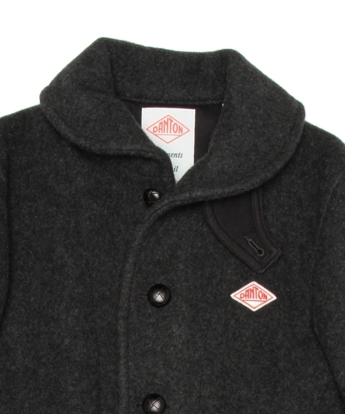 BEAMS（ビームス）の「DANTON / メルトンコート（その他アウター・メンズ・ネイビー/チャコールグレー・42/40/38）」の15枚目の写真