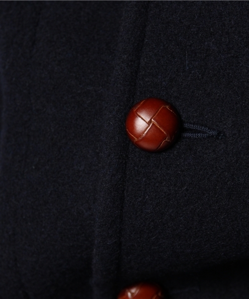 BEAMS（ビームス）の「DANTON / メルトンコート（その他アウター・メンズ・ネイビー/チャコールグレー・42/40/38）」の12枚目の写真