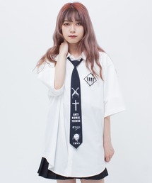 TRAVAS TOKYO（トラバス トウキョウ）の「『TRAVAS TOKYO/トラバス トーキョー』Anti Nomal Things H/S Shirts/オリジナルネクタイ付き半袖シャツ（シャツ/ブラウス）」