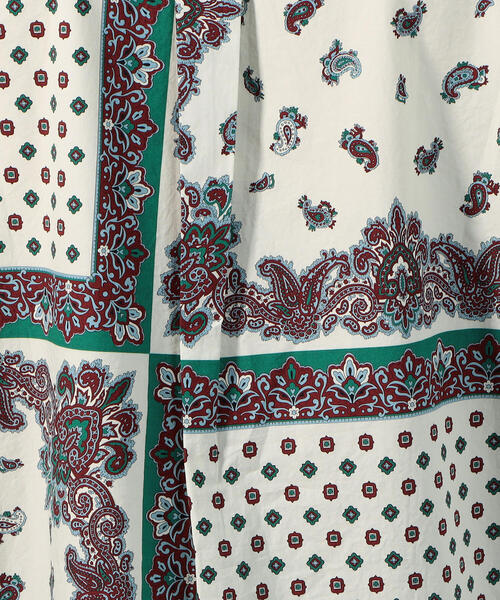 TOMORROWLAND （トゥモローランド）の「コットンポプリン プリント切り替え半袖カットソー（Tシャツ/カットソー・メンズ・グレー系その他/ブルー系その他4・S/M/L）」の10枚目の写真