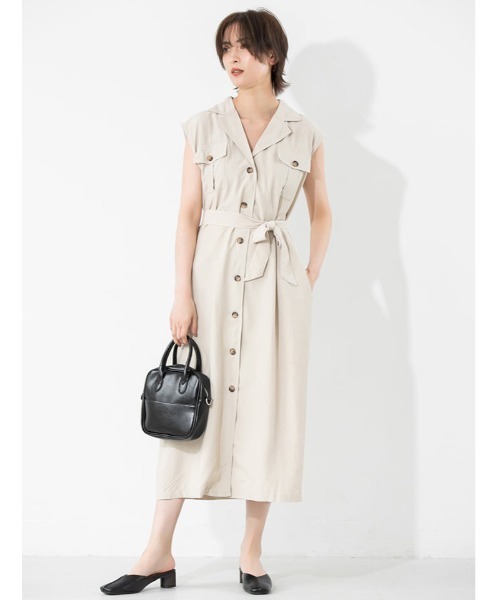 ワンピースミリタリーシャツワンピース ワンピース Fifth フィフス のファッション