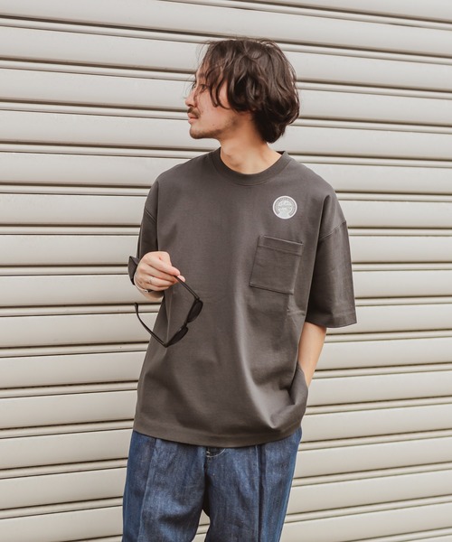 CIAOPANIC TYPY（チャオパニックティピー）の「OSOROアウトドアTee（Tシャツ/カットソー・メンズ・ホワイト/レッド/グリーン系その他/チャコールグレー/イエロー/バイオレット・MEDIUM/X-LARGE/LARGE/SMALL）」の2枚目の写真