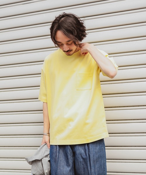 CIAOPANIC TYPY（チャオパニックティピー）の「OSOROアウトドアTee（Tシャツ/カットソー・メンズ・ホワイト/レッド/グリーン系その他/チャコールグレー/イエロー/バイオレット・MEDIUM/X-LARGE/LARGE/SMALL）」の5枚目の写真