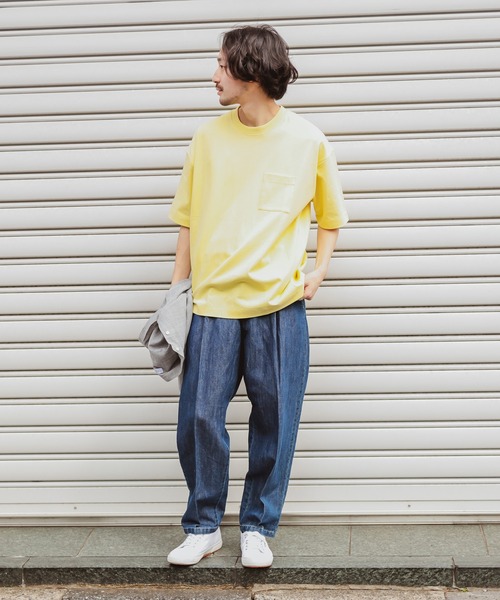 CIAOPANIC TYPY（チャオパニックティピー）の「OSOROアウトドアTee（Tシャツ/カットソー・メンズ・ホワイト/レッド/グリーン系その他/チャコールグレー/イエロー/バイオレット・MEDIUM/X-LARGE/LARGE/SMALL）」の7枚目の写真