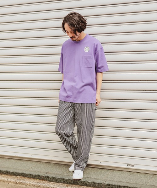 CIAOPANIC TYPY（チャオパニックティピー）の「OSOROアウトドアTee（Tシャツ/カットソー・メンズ・ホワイト/レッド/グリーン系その他/チャコールグレー/イエロー/バイオレット・MEDIUM/X-LARGE/LARGE/SMALL）」の18枚目の写真