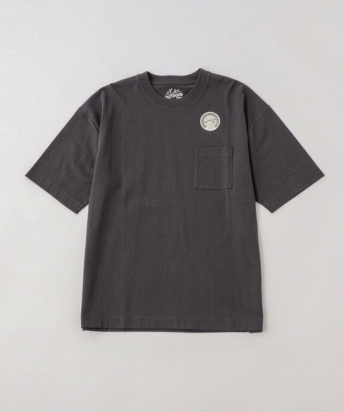 CIAOPANIC TYPY（チャオパニックティピー）の「OSOROアウトドアTee（Tシャツ/カットソー・メンズ・ホワイト/レッド/グリーン系その他/チャコールグレー/イエロー/バイオレット・MEDIUM/X-LARGE/LARGE/SMALL）」の8枚目の写真