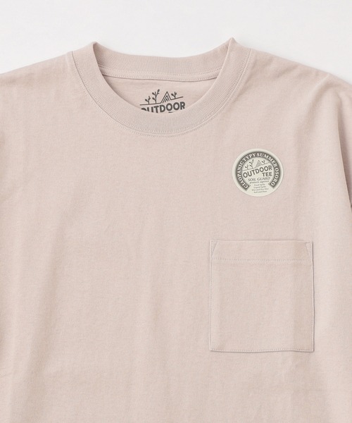 CIAOPANIC TYPY（チャオパニックティピー）の「OSOROアウトドアTee（Tシャツ/カットソー・メンズ・ホワイト/レッド/グリーン系その他/チャコールグレー/イエロー/バイオレット・MEDIUM/X-LARGE/LARGE/SMALL）」の10枚目の写真