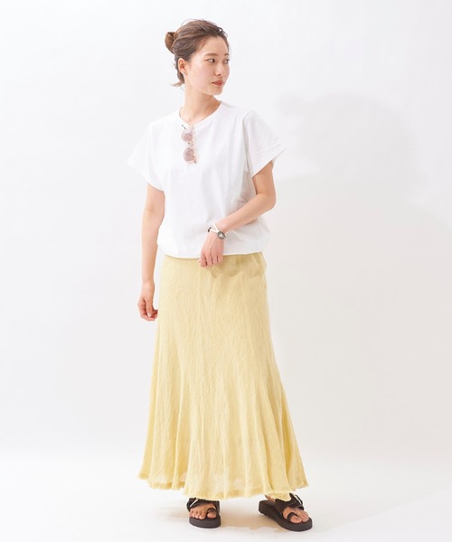 plageプラージュ★Nuance T シャツ plage（プラージュ）の「Nuance Tシャツ◇（Tシャツ/カットソー