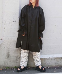 179/WG | キャンディスリーブチュニックシャツ(シャツワンピース)