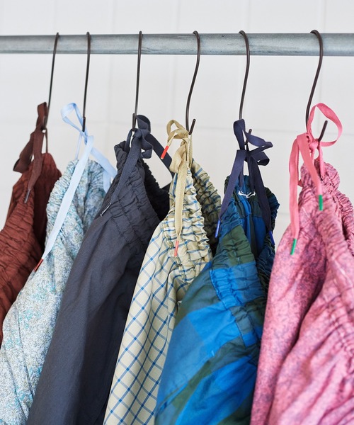 bulle de savon（ビュルデサボン）の「over dye pajama パンツ（その他パンツ・レディース・ネイビー/カーキ/サックスブルー/ピンク・FREE）」の5枚目の写真