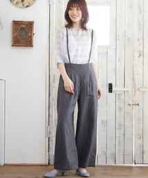 MATCH&more | ３ＷＡＹタックストレートパンツ(その他パンツ)