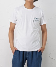 T-GRAPHICS ティーグラフィックス アウトドアプリント半袖Tシャツ