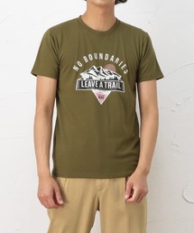 T-GRAPHICS ティーグラフィックス アウトドアプリント半袖Tシャツ