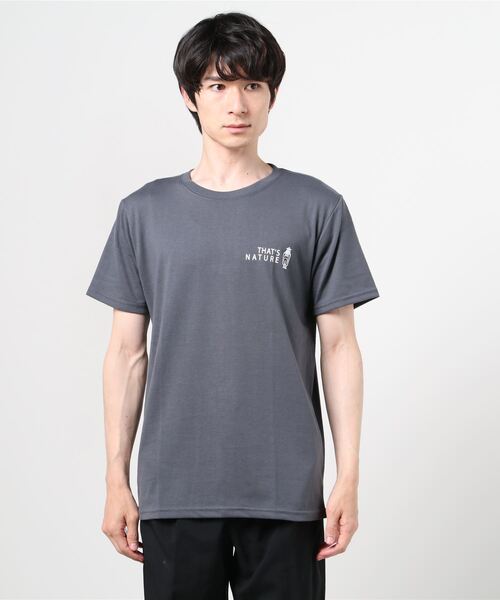 T-GRAPHICS ティーグラフィックス アウトドアプリント半袖T