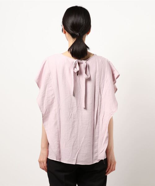 Cheri（シェリ）の「ラッフルブラウス（シャツ/ブラウス・レディース・ホワイト/ブラック/ブルー/ピンク・FREE）」の6枚目の写真