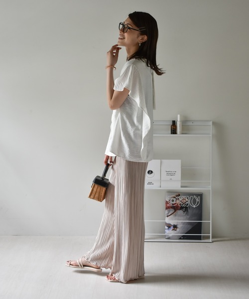 Cheri（シェリ）の「ラッフルブラウス（シャツ/ブラウス・レディース・ホワイト/ブラック/ブルー/ピンク・FREE）」の11枚目の写真