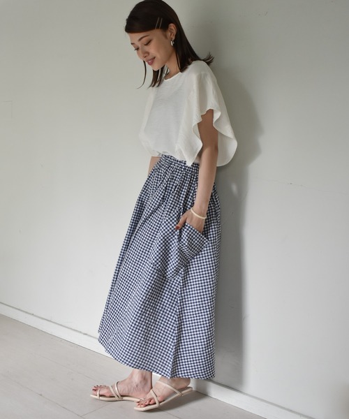 Cheri（シェリ）の「ラッフルブラウス（シャツ/ブラウス・レディース・ホワイト/ブラック/ブルー/ピンク・FREE）」の15枚目の写真