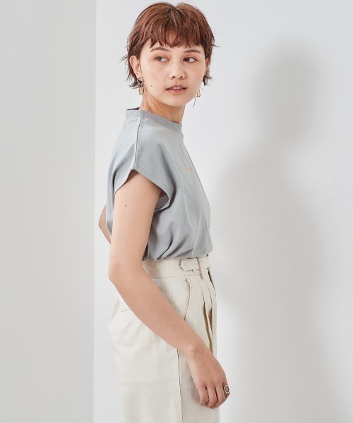 cepo（セポ）の「ロゴフレンチスリーブＴｅｅ（Tシャツ/カットソー・レディース・オフホワイト/キャメル/ブラック/グレー・M）」の20枚目の写真