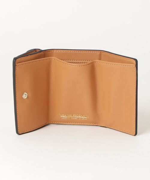 THEATRE PRODUCTS（シアタープロダクツ）の「TRI-FOLD MINI WALLET（財布・レディース・ブラック/ベージュ・FREE）」の7枚目の写真