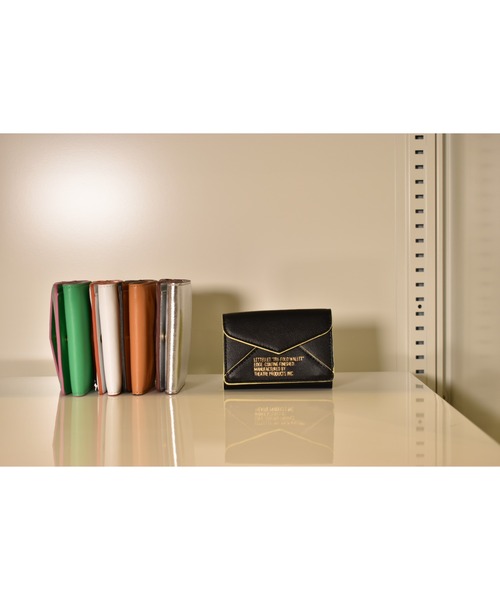 THEATRE PRODUCTS（シアタープロダクツ）の「TRI-FOLD MINI WALLET（財布・レディース・ブラック/ベージュ・FREE）」の10枚目の写真