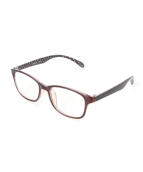 DRESKIP（ドレスキップ）の「◆【老眼鏡】ドットリーディンググラス ブラウン【ブルーライト】（サングラス・レディース・ブラウン系・20/10/15 ）」の5枚目の写真