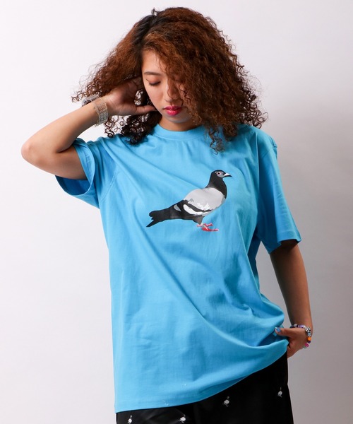 staple(ステイプル)の「STAPLE プリント半袖Tシャツ(Tシャツ/カットソー・メンズ・ホワイト/ブラック/ピンク/ブルー/バイオレット・2XL/XL/M/L)」の4枚目の写真