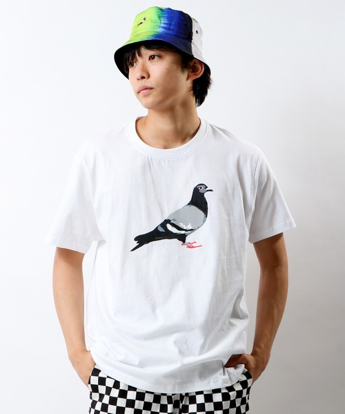 staple(ステイプル)の「STAPLE プリント半袖Tシャツ(Tシャツ/カットソー・メンズ・ホワイト/ブラック/ピンク/ブルー/バイオレット・2XL/XL/M/L)」の15枚目の写真