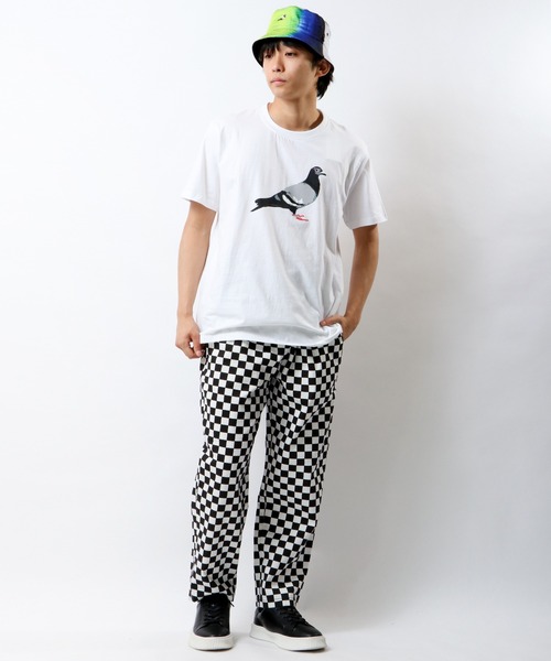 staple(ステイプル)の「STAPLE プリント半袖Tシャツ(Tシャツ/カットソー・メンズ・ホワイト/ブラック/ピンク/ブルー/バイオレット・2XL/XL/M/L)」の18枚目の写真