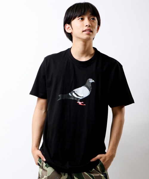 staple(ステイプル)の「STAPLE プリント半袖Tシャツ(Tシャツ/カットソー・メンズ・ホワイト/ブラック/ピンク/ブルー/バイオレット・2XL/XL/M/L)」の20枚目の写真