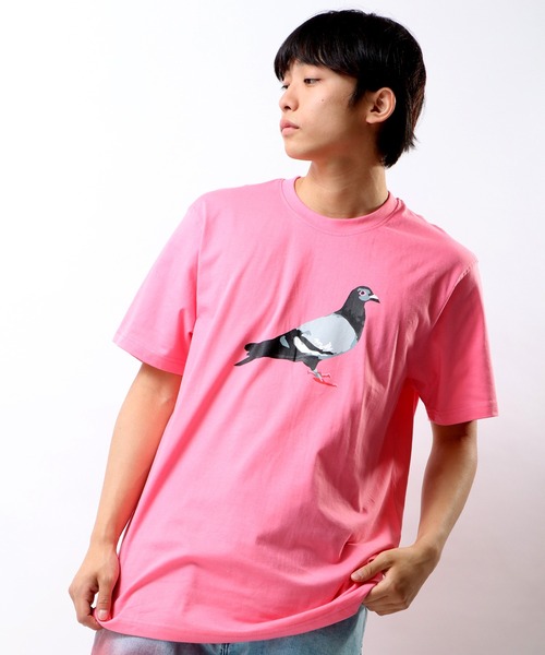 staple(ステイプル)の「STAPLE プリント半袖Tシャツ(Tシャツ/カットソー・メンズ・ホワイト/ブラック/ピンク/ブルー/バイオレット・2XL/XL/M/L)」の9枚目の写真
