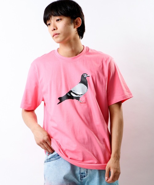 staple(ステイプル)の「STAPLE プリント半袖Tシャツ(Tシャツ/カットソー・メンズ・ホワイト/ブラック/ピンク/ブルー/バイオレット・2XL/XL/M/L)」の10枚目の写真