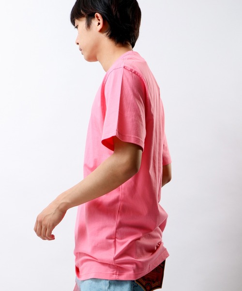 staple(ステイプル)の「STAPLE プリント半袖Tシャツ(Tシャツ/カットソー・メンズ・ホワイト/ブラック/ピンク/ブルー/バイオレット・2XL/XL/M/L)」の11枚目の写真