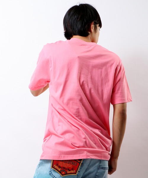 staple(ステイプル)の「STAPLE プリント半袖Tシャツ(Tシャツ/カットソー・メンズ・ホワイト/ブラック/ピンク/ブルー/バイオレット・2XL/XL/M/L)」の12枚目の写真
