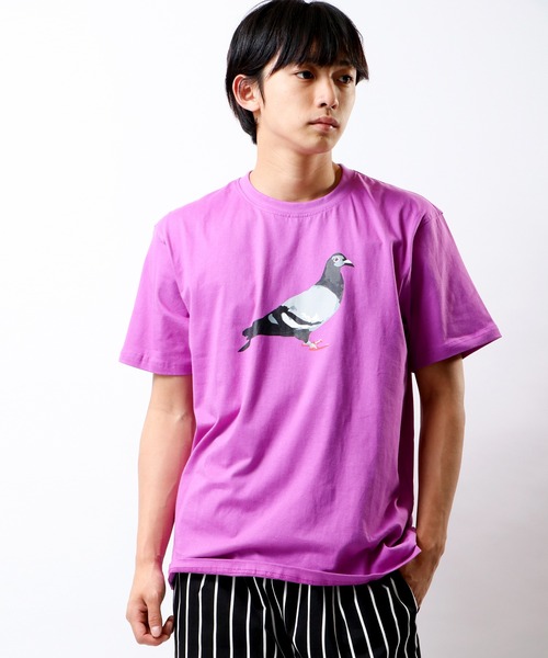 staple(ステイプル)の「STAPLE プリント半袖Tシャツ(Tシャツ/カットソー・メンズ・ホワイト/ブラック/ピンク/ブルー/バイオレット・2XL/XL/M/L)」の7枚目の写真