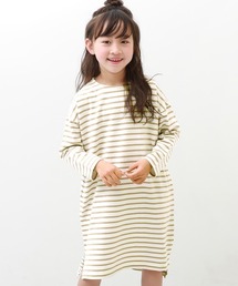 devirock | ゆるっとボーダー長袖ワンピース(ワンピース)