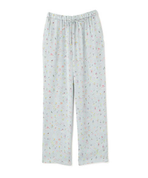 NATURAL BEAUTY BASIC（ナチュラルビューティーベーシック）の「リバティプリント　パンツ（その他パンツ・レディース・ブルー系その他6/グリーン系その他3・MEDIUM）」の14枚目の写真