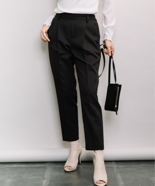 ELVENCE DEUX(エルベンスドゥ)の「ベネテーパードパンツ(その他パンツ・レディース・ブラック/ベージュ/ミント/ピンク・S/M/L/SS)」の2枚目の写真