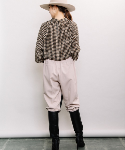 ELVENCE DEUX(エルベンスドゥ)の「ベネテーパードパンツ(その他パンツ・レディース・ブラック/ベージュ/ミント/ピンク・S/M/L/SS)」の17枚目の写真