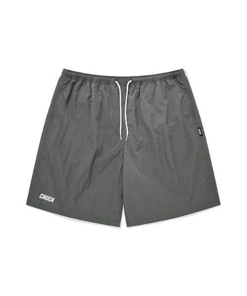 CHUCK(チャック)の「【CHUCK 】ウーブンイージーショートパンツ / CHUCK WOVEN EASY SHORTS(その他パンツ・レディース・チャコール/イエロー/スカイブルー・MEDIUM/LARGE)」の2枚目の写真