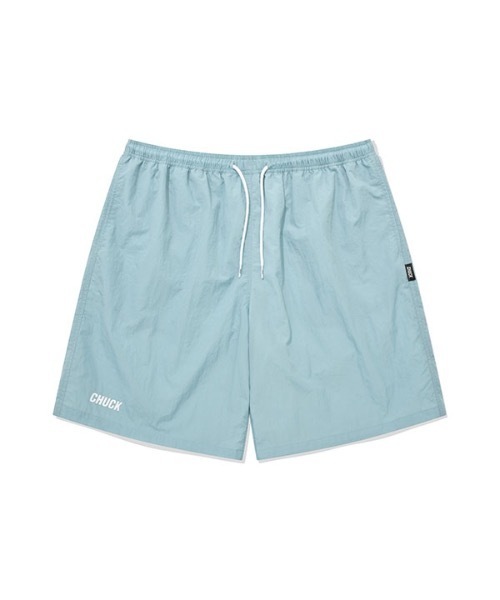 CHUCK(チャック)の「【CHUCK 】ウーブンイージーショートパンツ / CHUCK WOVEN EASY SHORTS(その他パンツ・レディース・チャコール/イエロー/スカイブルー・MEDIUM/LARGE)」の3枚目の写真