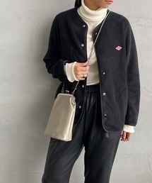 DANTON | [DANTON/ダントン] フリース ノーカラーカーディガン(ノーカラージャケット)