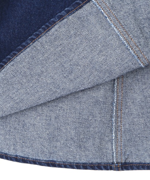 PROPORTION BODY DRESSING（プロポーションボディドレッシング）の「レースアップハイウエストデニムスカート / 1211220805（スカート・レディース・グレー/ブラック/ダークネイビー・SMALL/MEDIUM）」の21枚目の写真