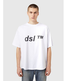 DIESEL | メンズ 半袖 カットソー トップス プリントTシャツ(Tシャツ/カットソー)