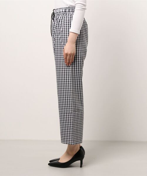 anap mimpi（アナップミンピ）の「ギンガムチェックリラックスパンツ（スラックス・レディース・ブラック/パープル/オレンジ・FREE）」の5枚目の写真