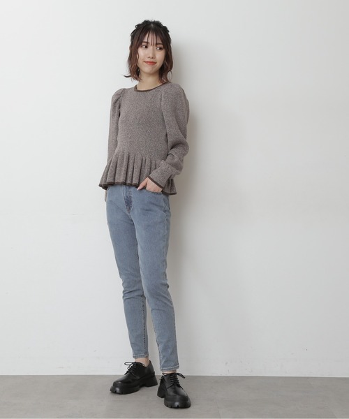 FREE'S MART（フリーズマート）の「◆厚底マニッシュシューズ（その他シューズ・レディース・ホワイト/ブラック・SMALL/MEDIUM）」の7枚目の写真