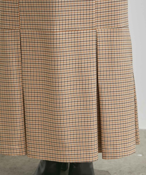 VIS（ビス）の「女性らしさを引き立つ、チェックアソートマーメイドスカート（スカート・レディース・ブラック系その他/グレー系その他/ベージュ系その他・M/S/SS）」の17枚目の写真