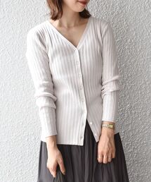 SHIPS | 〈手洗い可能〉スイスオーガニックカーディガントップス◇(カーディガン/ボレロ)