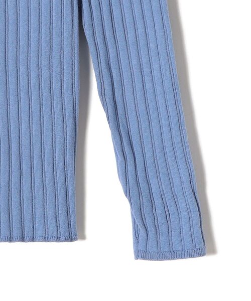 SHIPS(シップス)の「〈手洗い可能〉スイスオーガニックカーディガントップス◇(カーディガン/ボレロ・レディース・ライトブルー/ブラック/ブラウン/オフホワイト/ダークグレー・ONE SIZE)」の13枚目の写真