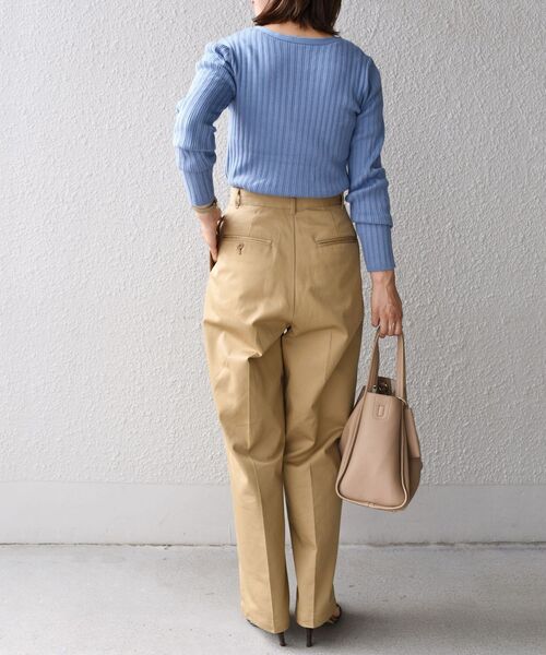 SHIPS(シップス)の「〈手洗い可能〉スイスオーガニックカーディガントップス◇(カーディガン/ボレロ・レディース・ライトブルー/ブラック/ブラウン/オフホワイト/ダークグレー・ONE SIZE)」の11枚目の写真